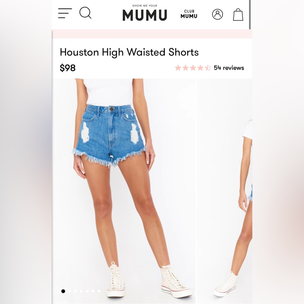 Show Me Your Mumu Houston high waisted palm tree shorts